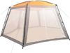 vidaXL Zwembadtent 660x580x250 cm stof grijs