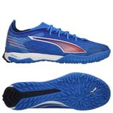 PUMA Ultra 6 Pro Cage Tt Untamed - Blauw/wit/gloeiend Rood - Turf (Tf), maat 42½