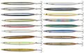 Savage Gear 3D SANDEEL PENCIL 9cm 13g - leurre pour truite de mer, couleur : blanc mat