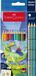 Faber-Castell Kleurpotloden - Grip Dino - 13 kleuren - Assorti