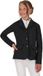 QHP Veste de compétition pour filles Jipp Taille 128 Noir Polyester