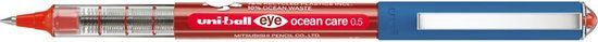 Uni-ball Eye Ocean Care roller, schrijfbreedte 0,3 mm, rood 12 stuks