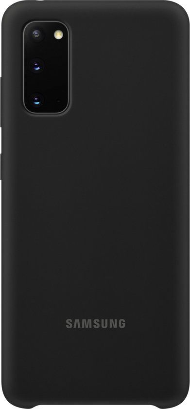 Samsung Silicone Hoesje - Samsung Galaxy S20 - Zwart