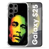 Cokitec Samsung Galaxy S25 Music Bob Marley 2 Versterkte hoes