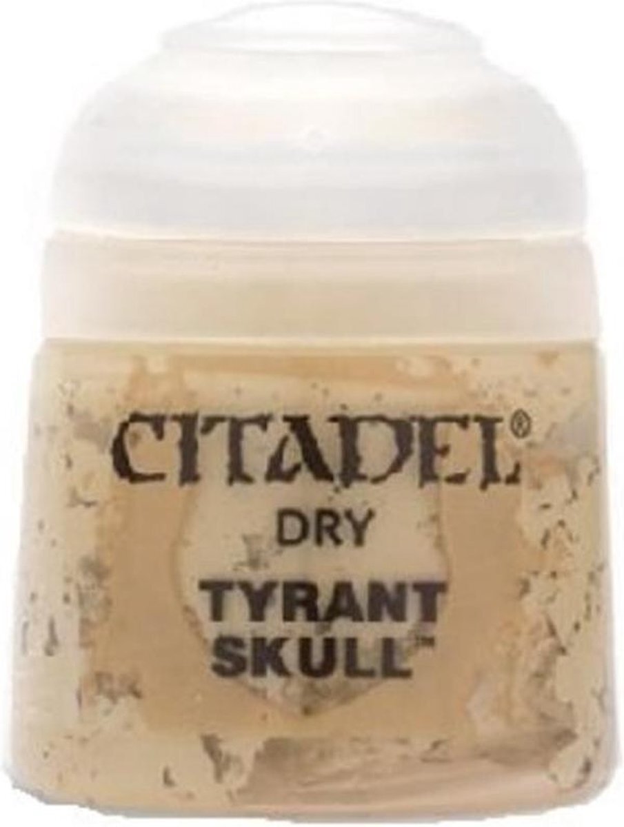 Warhammer Citadel Dry: Tyrant schedel