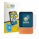 BROTECT - Screenprotector voor Unihertz Titan 2 Elite - Folie Beschermfolie matte 6 Stuks
