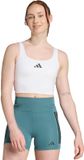 adidas Performance Power Light Support Tanktop-beha - Dames - Wit