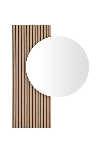 Schildmeyer 157132 Hank Spiegel met akoestisch paneel, 79,5 x 3 x 109 cm