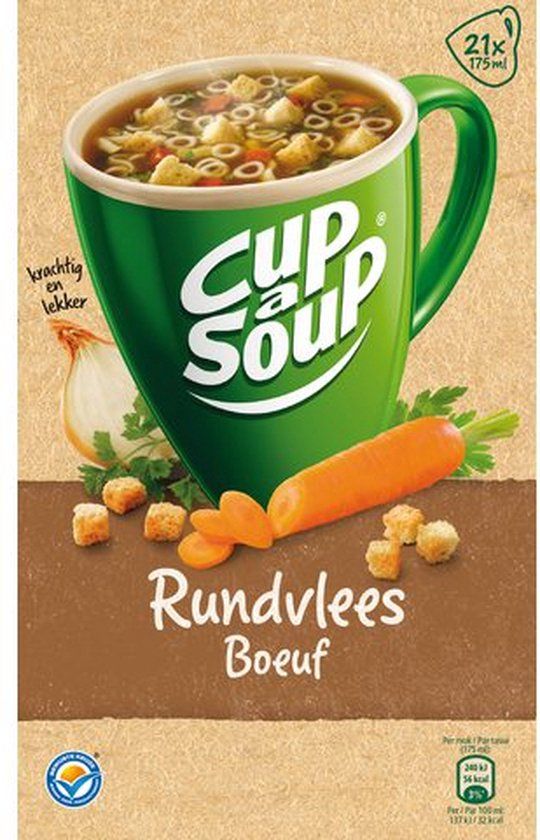 Cup-a-Soup Rundvlees - Pak van 21 zakjes