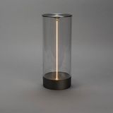 KonstSmide Oplaadbare lamp Edison L antraciet