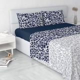 Italian Bed Linen Fashion beddengoedset Made in Italy, microvezel, wild, tweepersoonsbed