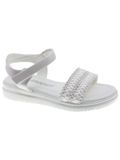 Beppi Sandalen 'Casual' wit