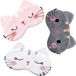 Merkloos / Sans marque Holland Connections Schattige slaapmaskers (6-pack) - Cartoon hondengezichtsmaskers, leuke slaapmaskers met katten, zacht en lichtgewicht, geschikt voor jongens en meisjes (katten, honden, vossen)