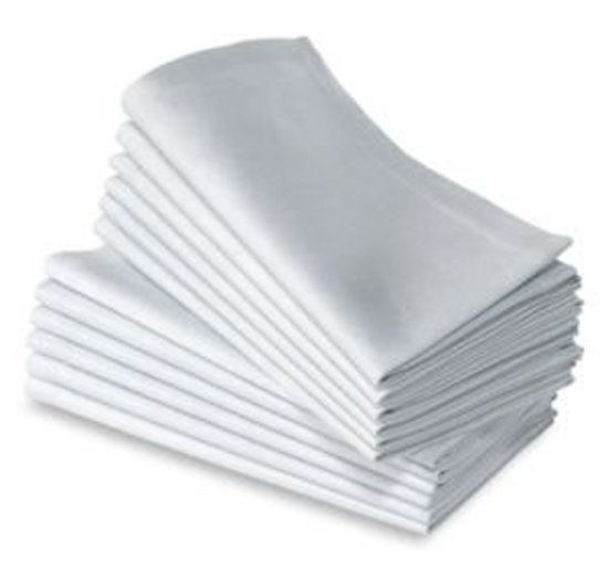 Treb Horecalinnen Servetten - 50x50 cm - 4 stuks - Wit
