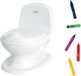 Nûby - My Real Potty Plaspotje met Spoelgeluid & Badkrijtjes - 18m+