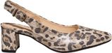 Gabor Slingback Pumps met Luipaardprint
