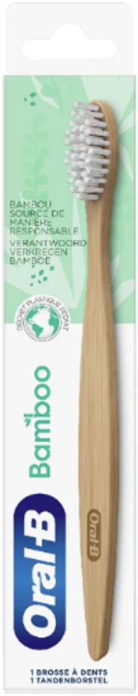 Oral-B Bamboe Tandenborstel - Wit