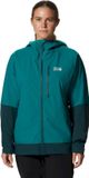 Mountain Hardwear Stretch Ozonic Regenjas Dames Botanic, Dark Marsh XS