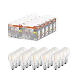 OSRAM BASE standard filament 60 LED-pære med E27-sokkel, 2-pak