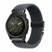 By Qubix Qubix - Braided Nylon Watch Strap with Parachute Clasp - Grey - 22mm Quickfit - Compatible with Garmin Fenix 9 / 9 Pro - 47mm