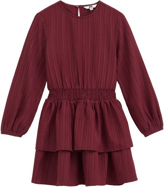 WE Fashion Meisjes jurk met structuur