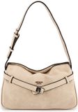 GUESS Ella Shoulder Bag Taupe beige