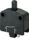 Marquardt 1115.2101 Bouton-poussoir 250 V/AC 6 A 1x marche/(arrêt) momentané (l x l x h) 30 x 13 x 23.2 mm IP40 1 pièce(s) Noir