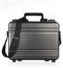 Valise en aluminium - Valise de voyage - Valise rigide - Anthracite - 34,2 x 25,2 x 10,5 cm