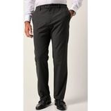 JP 1880 Heren Zakelijke broek business FLEXNAMIC® Buik-Fit instapband Antraciet Maat 54