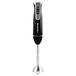 Elite Gourmet EHB1015 Immersion Hand Blender 500 Watt 2 Speed Mix met roestvrij stalen bladen, demonteerbare wandstickmixer, smoothies, babyfood, soup, zwart