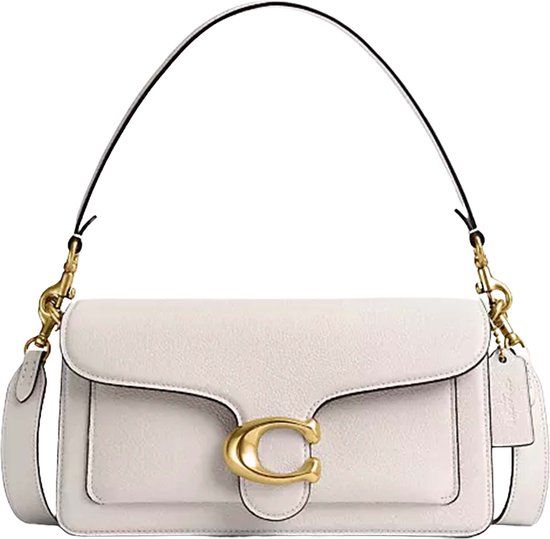 Coach Tabby 26 Crossbodytas Dames - Leer - Wit