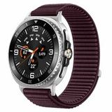 Samsung Galaxy Watch 8 Classic 46mm Donkerpaars Nylon Ribbelbandje