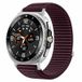 Samsung Galaxy Watch 8 Classic 46mm Donkerpaars Nylon Ribbelbandje
