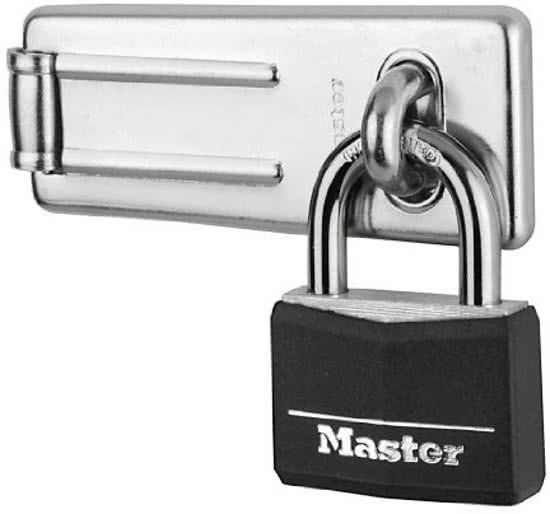 Masterlock Overvalslot + hangslot 9140703EURDBLK
