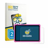 BROTECT - Screenprotector voor FASTWD L231-EEA 10.1" - Folie Beschermfolie transparant 2 Stuks