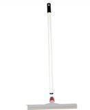 Betra Douchetrekker - vloertrekker - kunststof - wit - natuur rubber - 35 cm - uitschuifbare steel