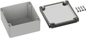 TRU COMPONENTS TC-9065464 Outdoorbehuizing 122 x 120 x 55 Polycarbonaat Grijs-wit (RAL 7035) 1 stuk(s)