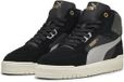 PUMA Shuffle Downtown Mid WTR Unisex Sneakers - PUMA Black-Gray Echo-PUMA Gold
