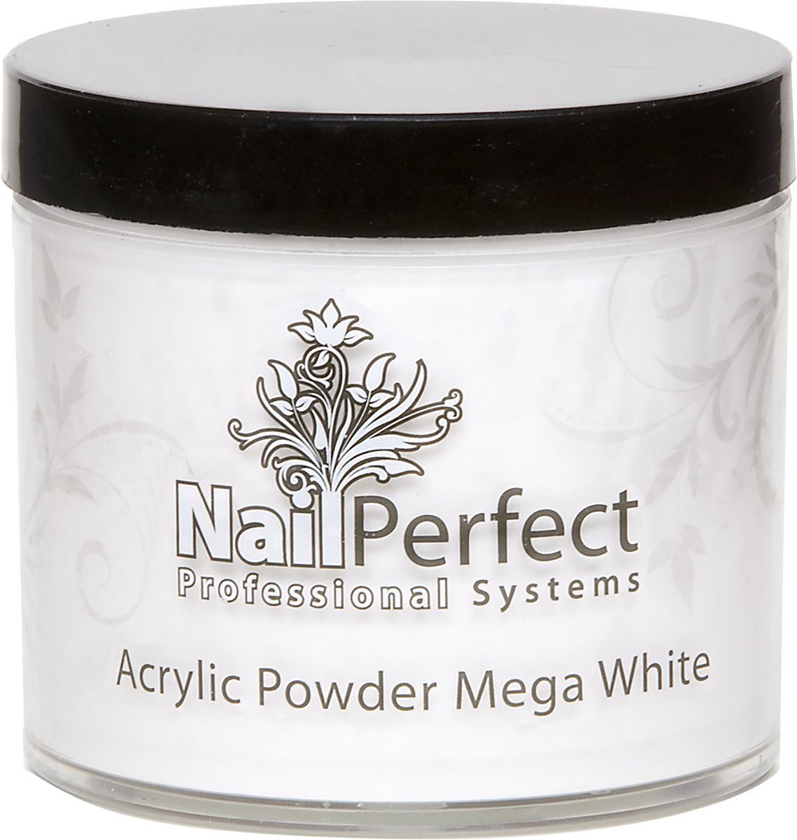 Nailperfect Nail Perfect - Basic Acrylic Powder - Mega White - 25 gr