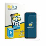 BROTECT Screenprotector voor Xiaomi Poco C81 Pro - Folie Beschermfolie Transparant 6 Stuks