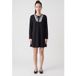 ARKET Robe d'été Noir Taille : 32