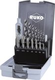 RUKO 259004RO ULTIMATECUT Handtapset 15-delig M3 - M12 DIN 352, DIN 338 HSS
