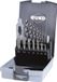 RUKO 259004RO ULTIMATECUT Handtapset 15-delig M3 - M12 DIN 352, DIN 338 HSS