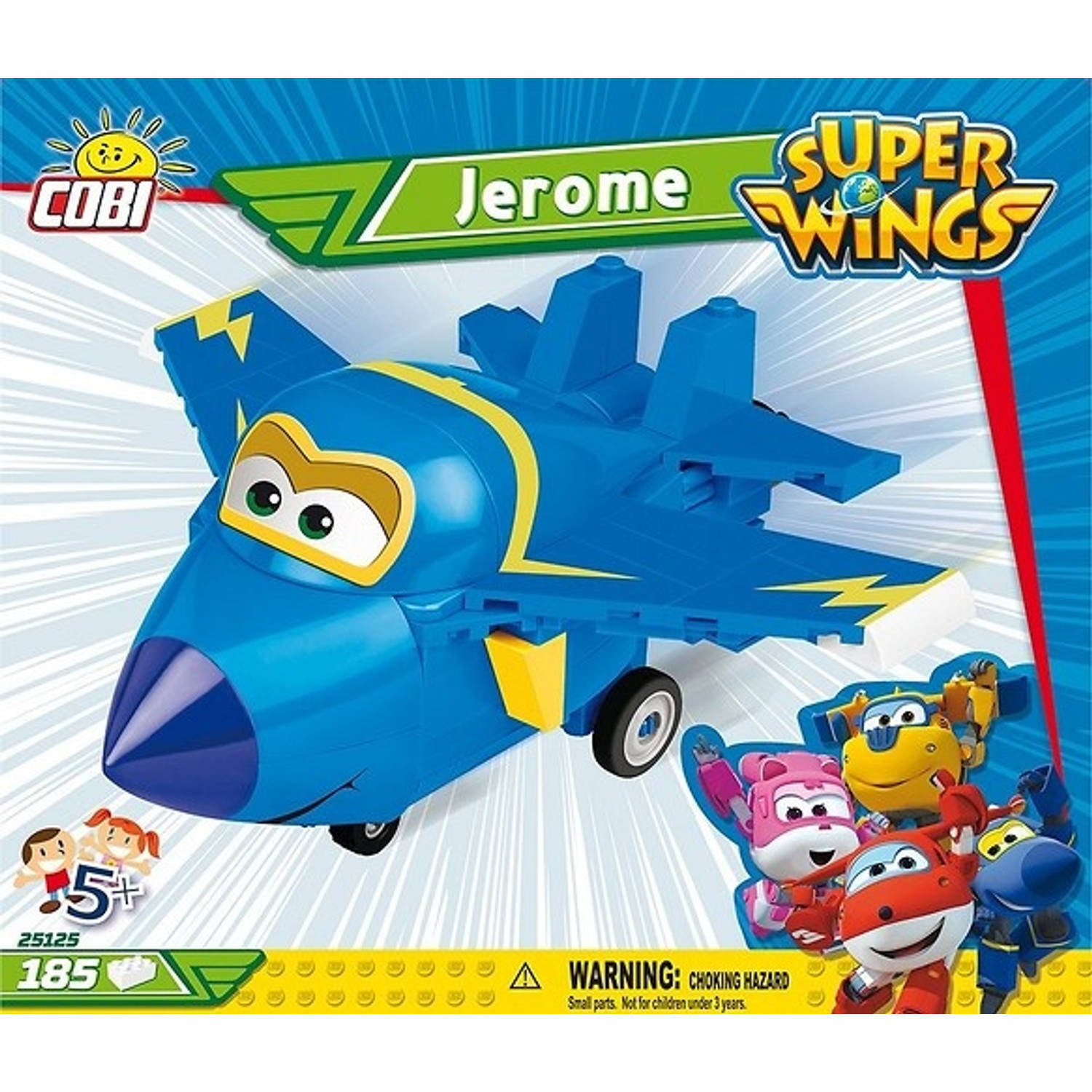 Cobi 182 Pcs Super Wings /25125/ Jérôme