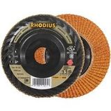 Rhodius JUMBO LONGLIFE TRIM disque lamelle grain 80 acier inoxydable, acier 10 pc.