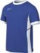 Nike Academy Dri-Fit Voetbal Top met korte mouwen voor heren, Game Royal/Game Royal/White/White, HJ3791-480, M
