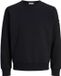 Jack & Jones JJLEVELAND SWEAT CREW NECK LN Sweatshirt Zwart