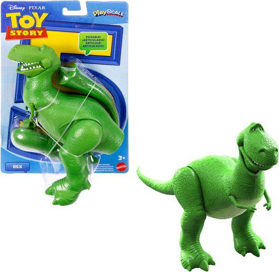 Mattel Disney en Pixar Toy Story Rex Figuur