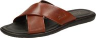 Sioux Minago Heren Teenslipper Bruin Leer