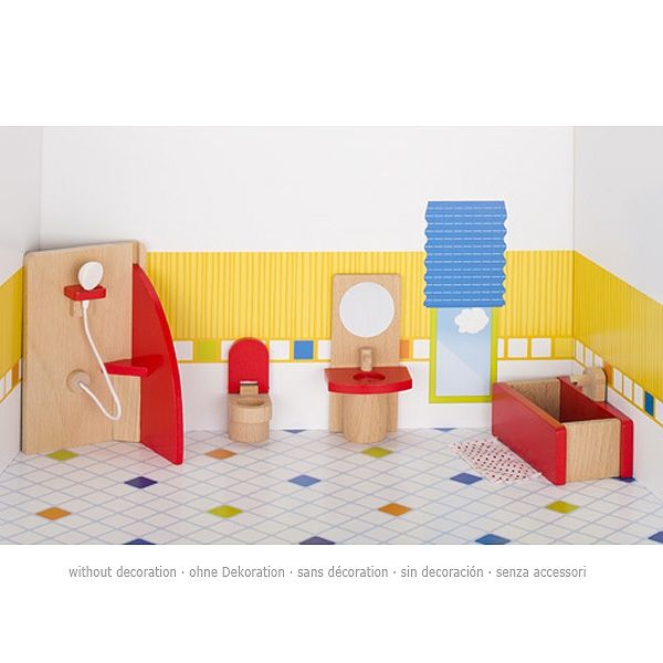 Goki 51717 - Accessoires voor poppenhuizen - multi